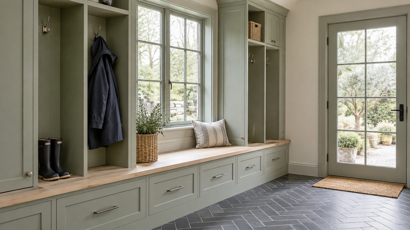 Mudroom & storage